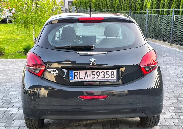 Peugeot 208 cena 29900 przebieg: 149000, rok produkcji 2016 z Nisko małe 352